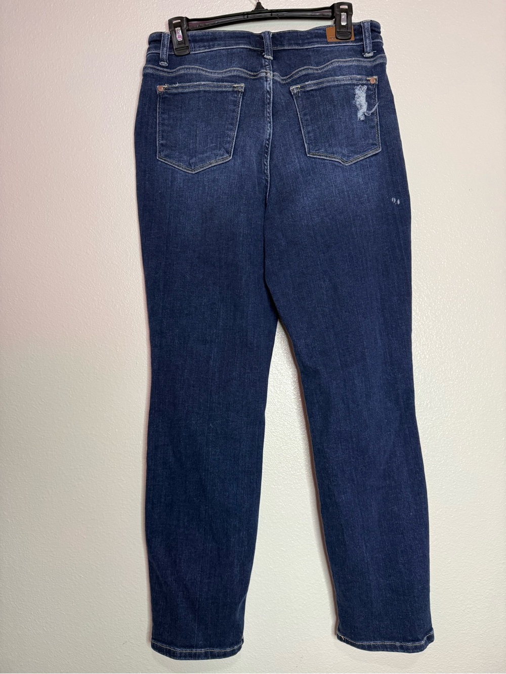 JUDY BLUE Dark Wash Jeans Boyfriend Fit Sz 9/29 - Picture 6 of 7